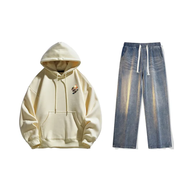 Airwalk Sweatshirt Set Unisex Black-75