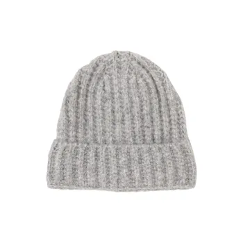 Beams Polyester, Acrylic, Nylon, Wool, Polyurethane Beanies Women's Gray