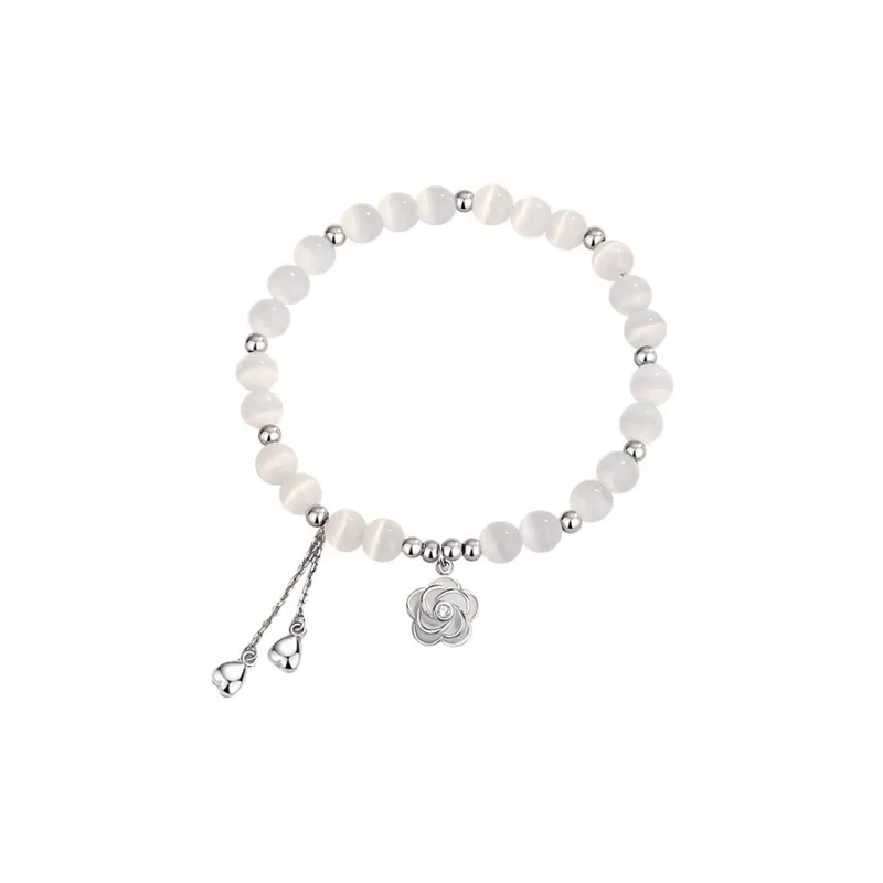 Regalrose Glass Cat Eye Bracelets Women's-0