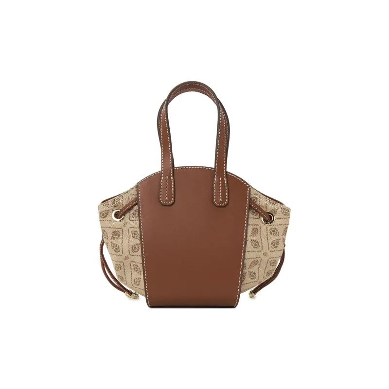 HELEN KAMINSKI Cow Leather Handbag Women's Khaki & Brown-2