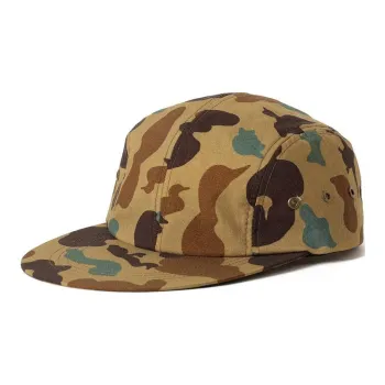 Beams Nylon, Cow Leather, Oxford Baseball Caps Men's Khaki