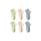 Green 2+Light Pink 2+Blue 2[6 Pack]