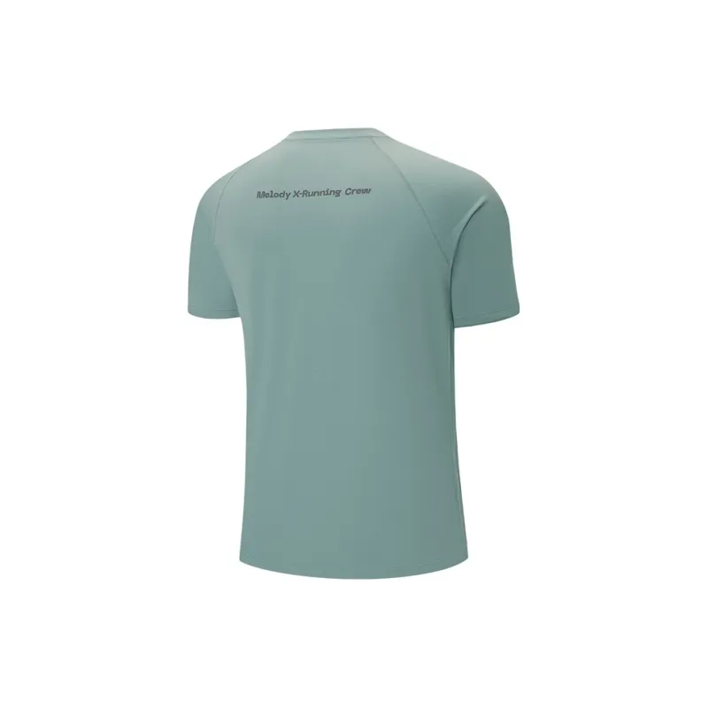 XTEP T Shirt Men's Turquoise Tile Green-1