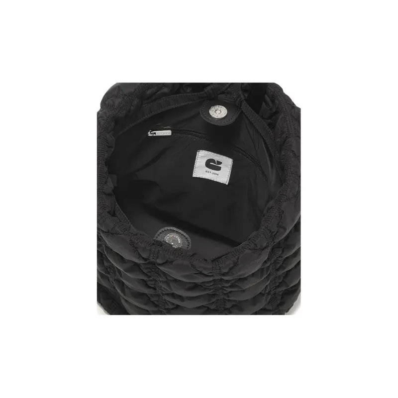 CARLYN Nylon Backpack Regular Women's Black-6