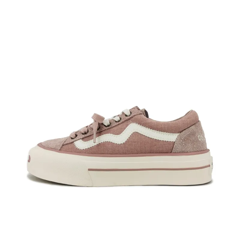 FZTZ Height Increasing Anti-Slip And Wear-Resistant Low-Top Skateboard Shoes Women's-5