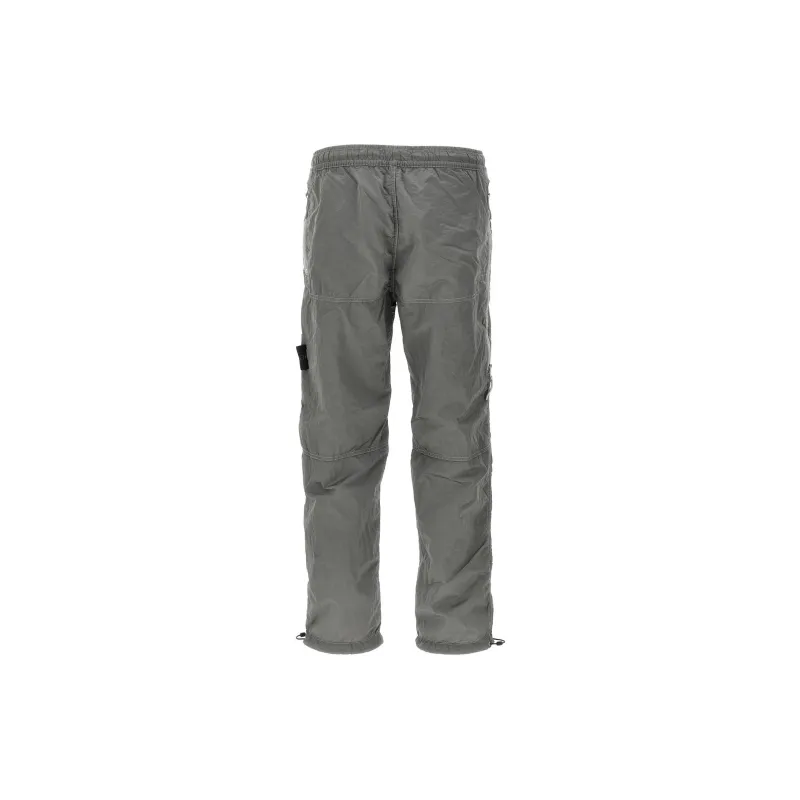 STONE ISLAND Compass Patch Straight Leg Trousers-1