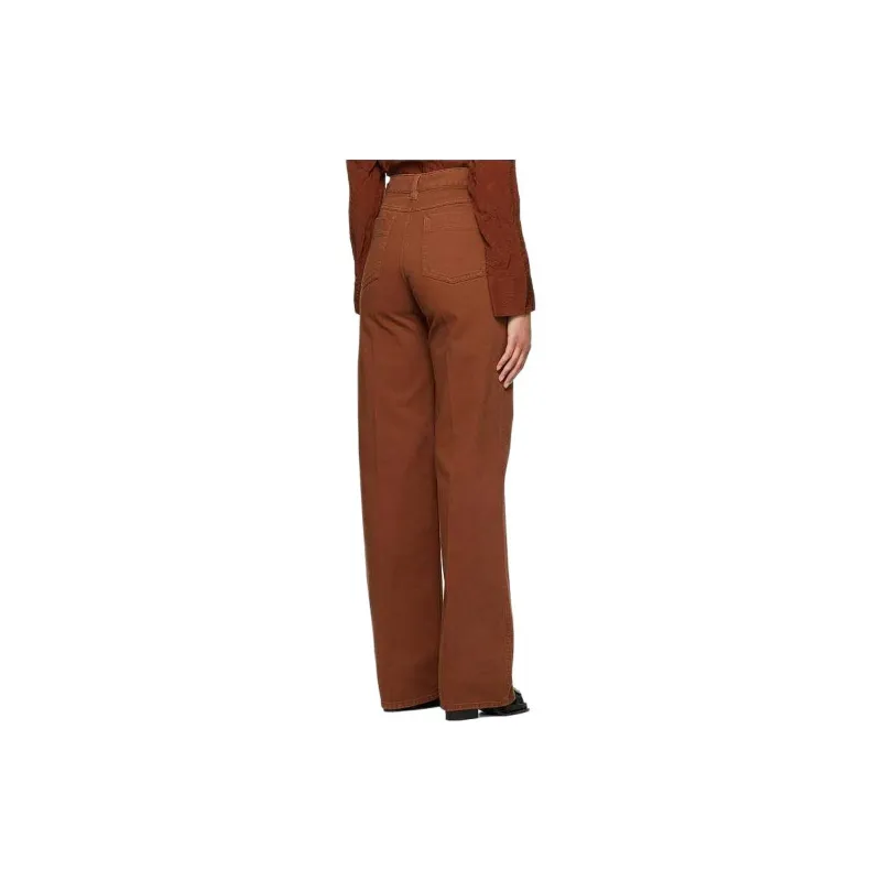 Lemaire Jeans Women's Brick Red-2