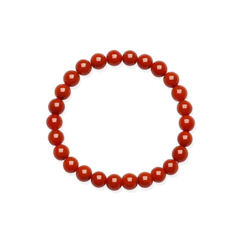 ZXIN JEWELRY South Red Agate Bracelets Women's-1