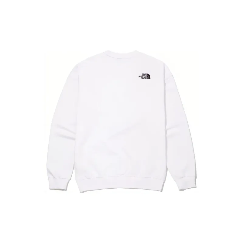 THE NORTH FACE Earth Printing Sweatshirt Unisex White-1