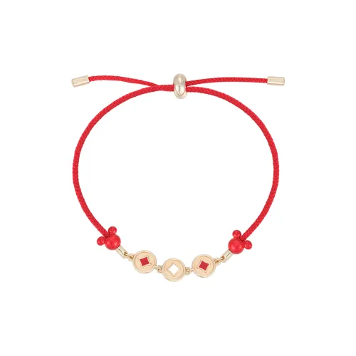 AJIDOU Pull Tab Red String Bracelets Women's