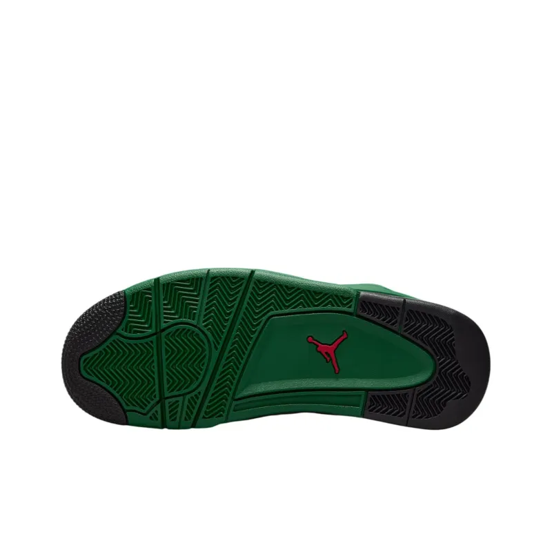 Jordan 4 Rm Black Gorge Green University Red-4