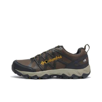 Columbia Peakfreak X2 Slip Resistant Waterproof Low Top Hiking Shoes Men's Umber