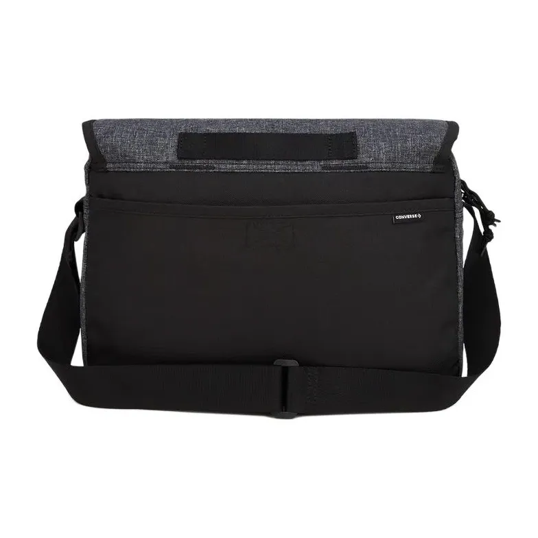 Converse Polyester Messenger Bag, Crossbody Bag Unisex Black-2