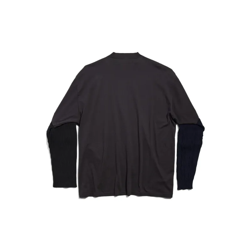 Balenciaga T Shirt Loose Fit Men's Black-1