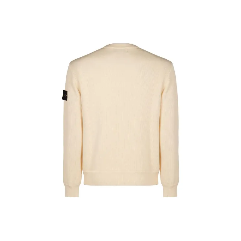 STONE ISLAND Compass Badge Crewneck Jumper-1