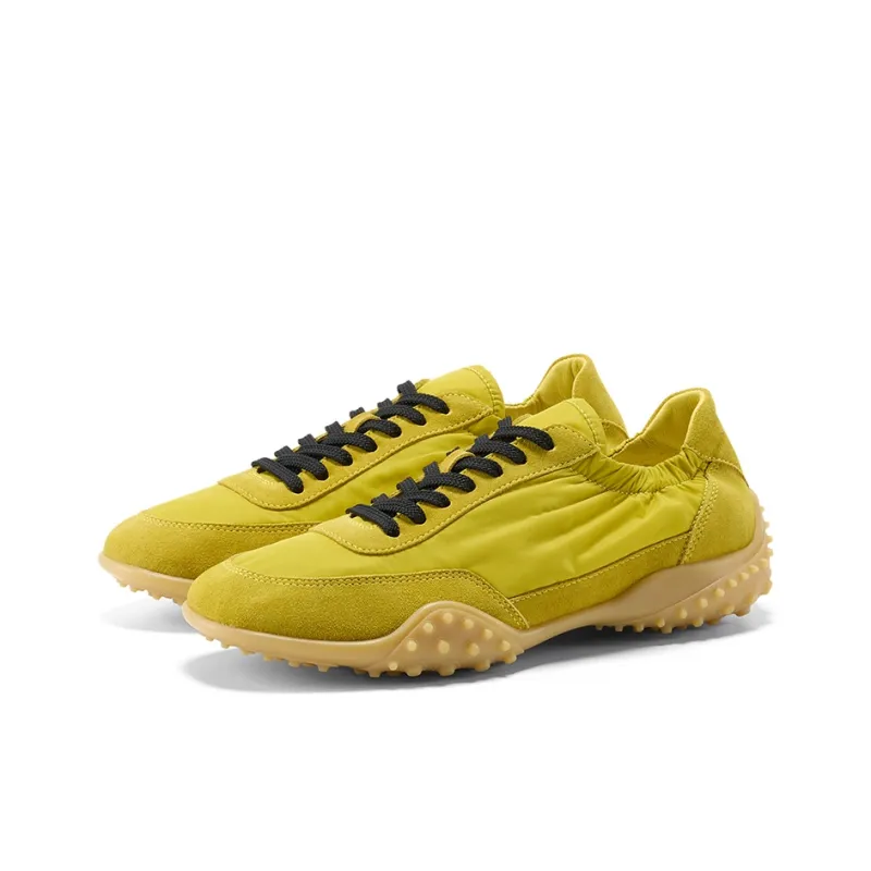 GG CC Vintage Patchwork German Army Trainers Lightweight Low Top Casual Shoes Women's-6