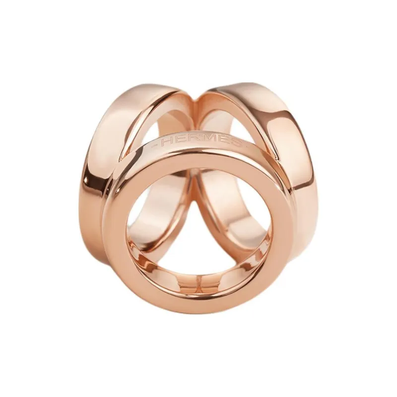 HERMES Brass Accessories Women's Rose Gold-0