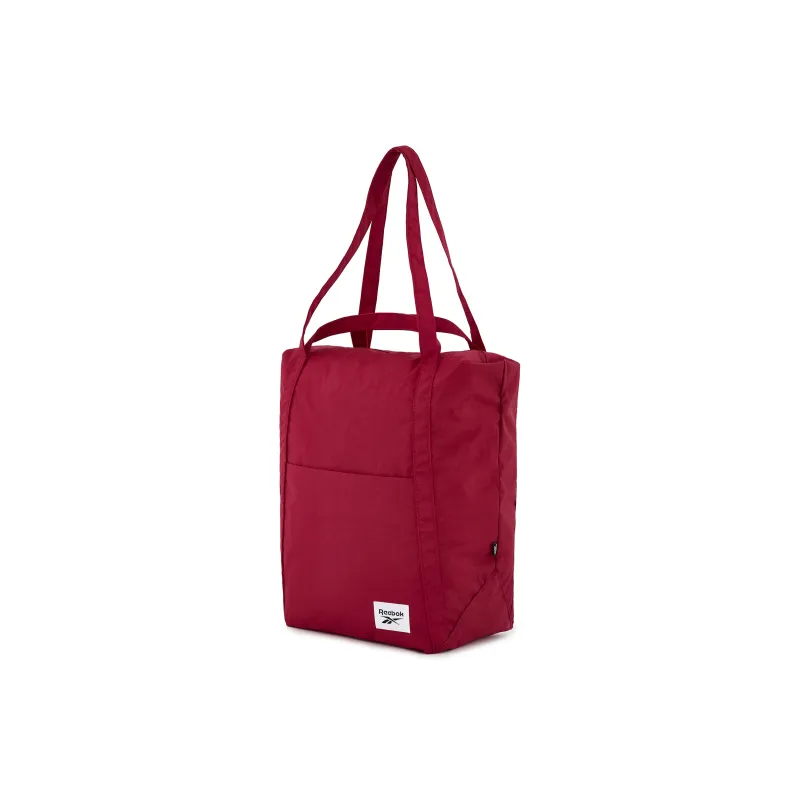 Reebok Fabric Shoulder Bag Tote Regular Unisex Burgundy/Khaki/Blue Black-7