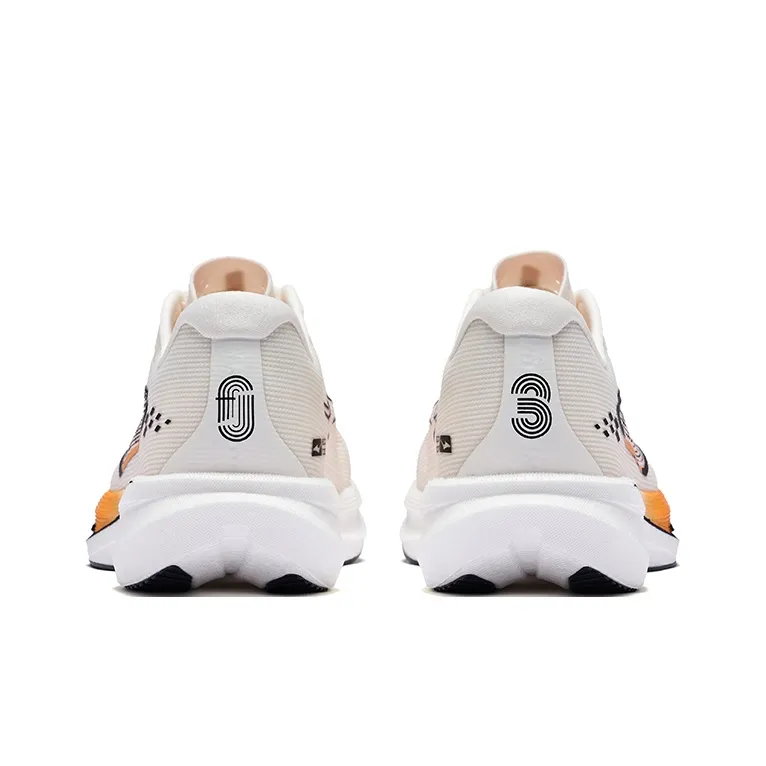 Erke Extreme Wind 3.0 Cushioning Rebound Breathable Low-Top Training Running Shoes Men's White Black Orange-3