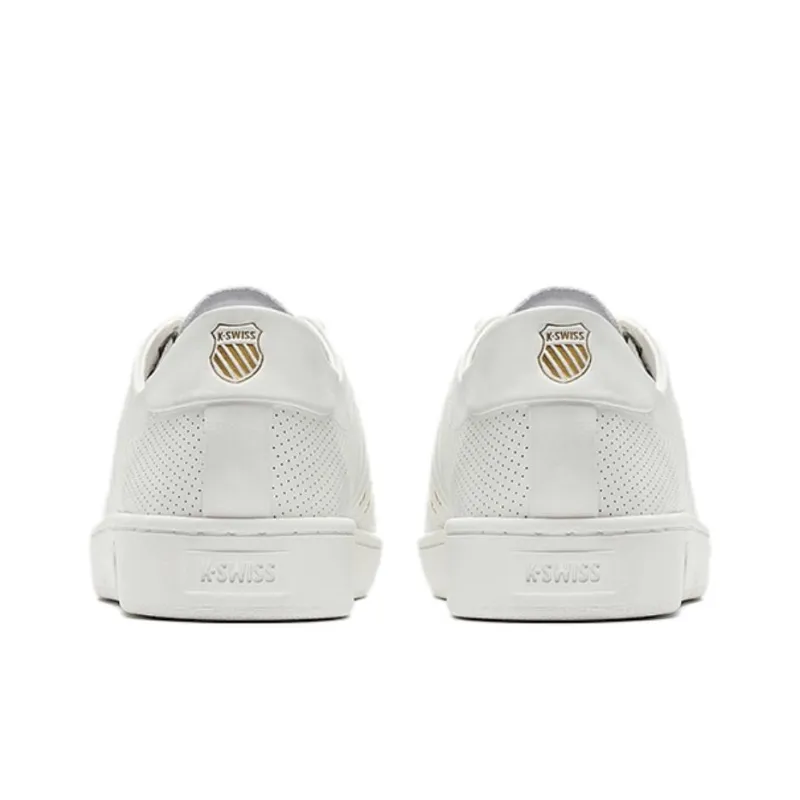 KSWISS Slip Resistant Shock Absorbers Low Top Skateboard Shoes Unisex Beige-3