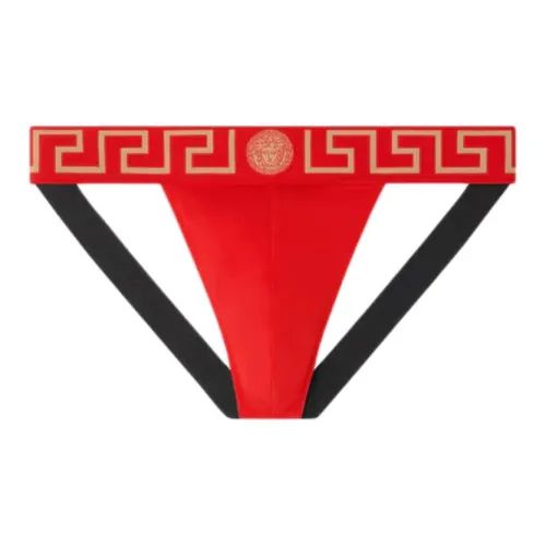 VERSACE Greca Border Stretched Jockstrap