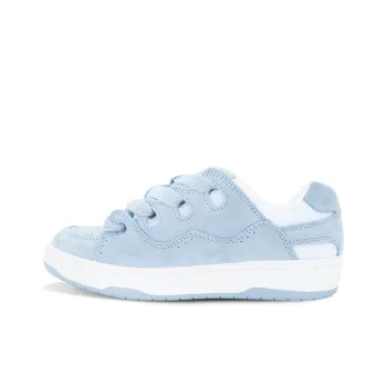 Ollieskate Cold Bonded Puffy Shoes Low Top Skateboard Shoes Unisex Ice Blue
