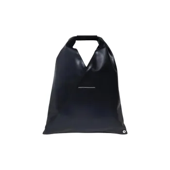 MM6 Maison Margiela PU Handbag Small Size Women's Black