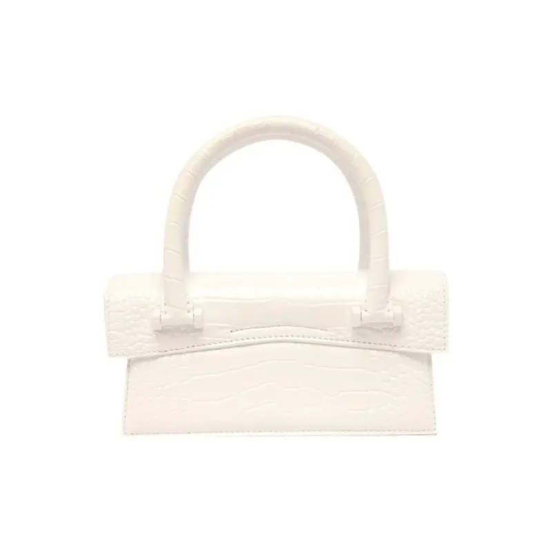 Patrizia Pepe Fly Bamby Crocodile-effect Bag-2