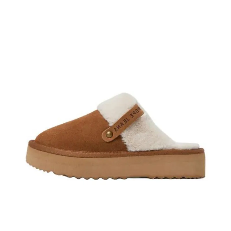 Pepe Jeans Slip Resistant Wrap toe Slippers Women's Brown-0