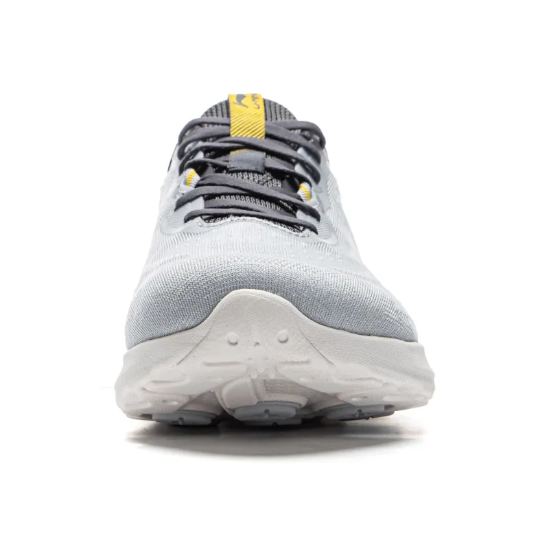 LiNing Qingyi Cushioning Breathable Rebound Low Top Casual Sprint Running Shoes Men's Dawn Gray-4
