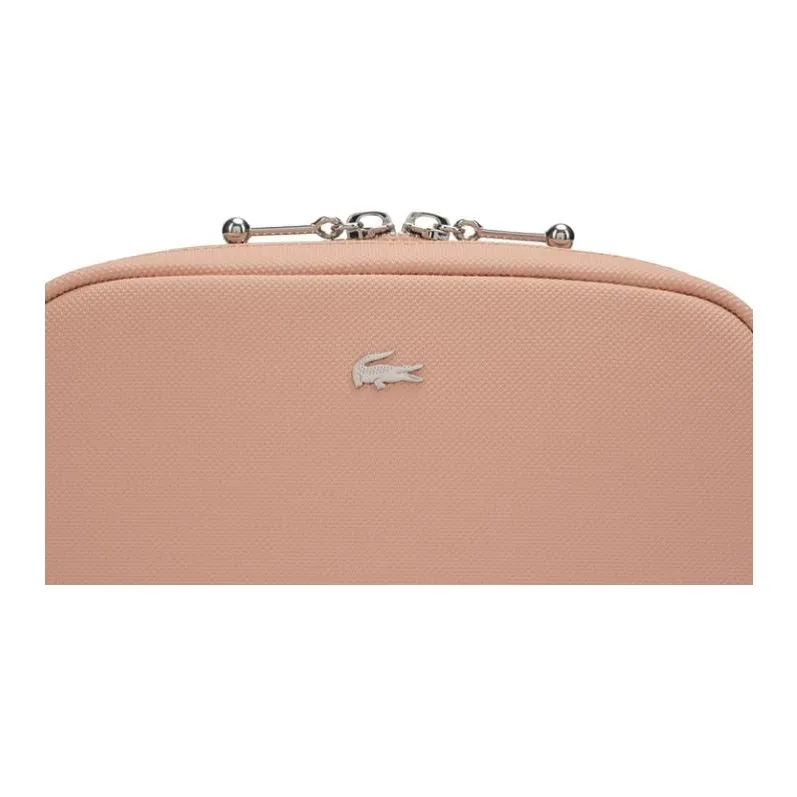 LACOSTE PVC Crossbody Bag, Shoulder Bag Trumpets Women's Pink-2