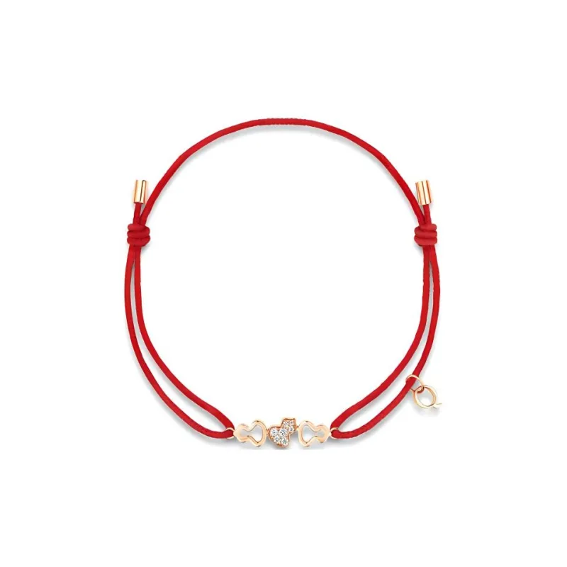 Qeelin Diamond Bracelets Women's Rose Gold-0
