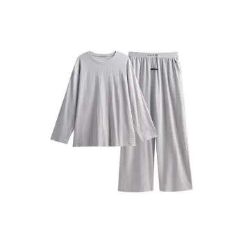 Same Language Pajama Set Men's Moon Mist Gray