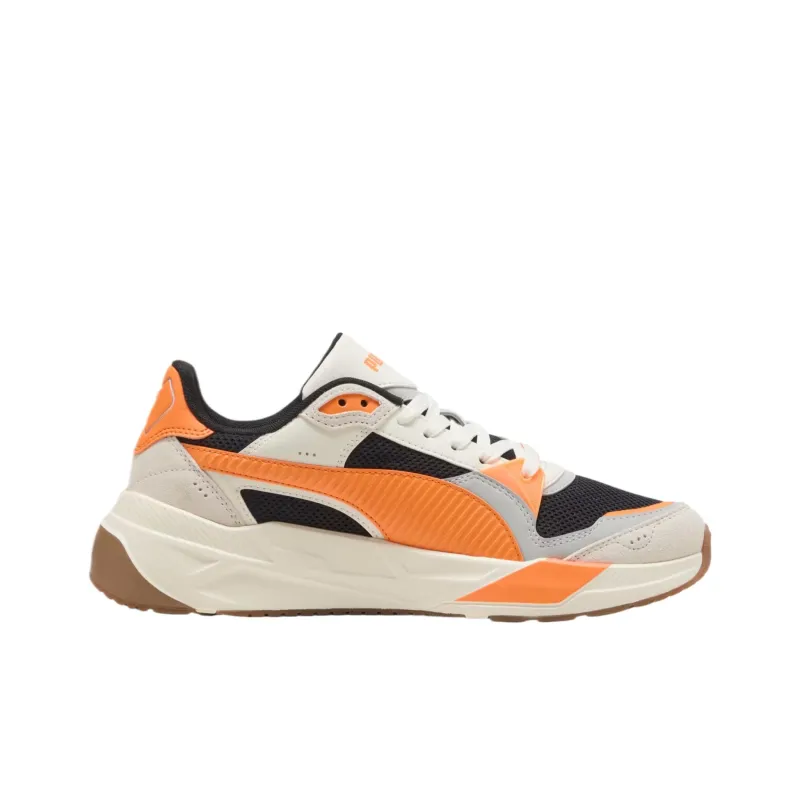 PUMA Anti Slip Wear Resistant Low Top Training Shoes Men's Beige Orange-1