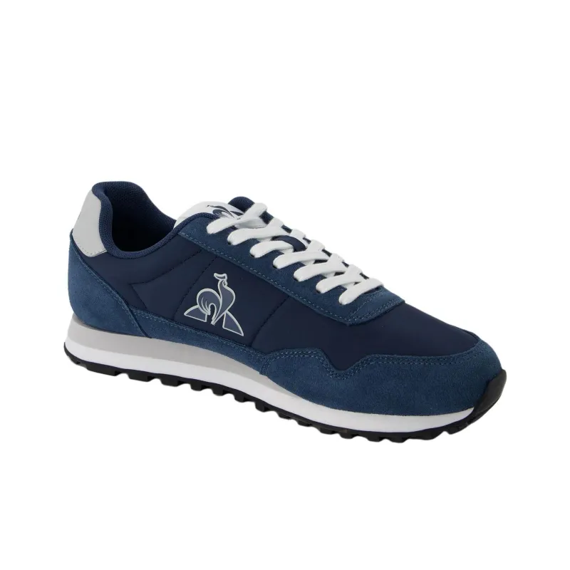 Le Coq Sportif Anti Slip Wear Resistant Low Top Casual Shoes Men's Blue-1