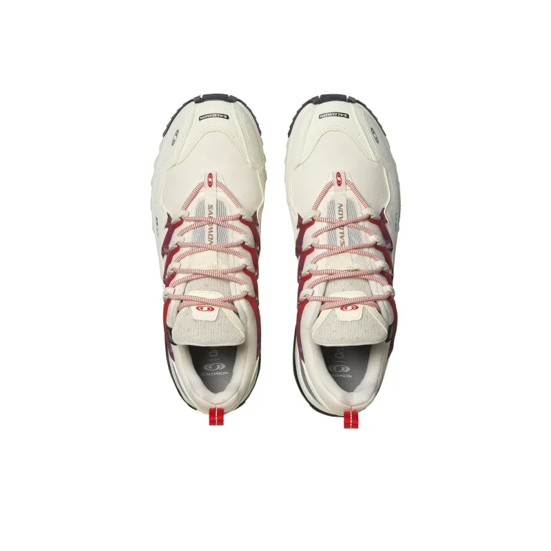 SALOMON ACS + CSWP Anti Slip Wear Resistant Breathable Support Low Top Outdoor Shoes Unisex White-4