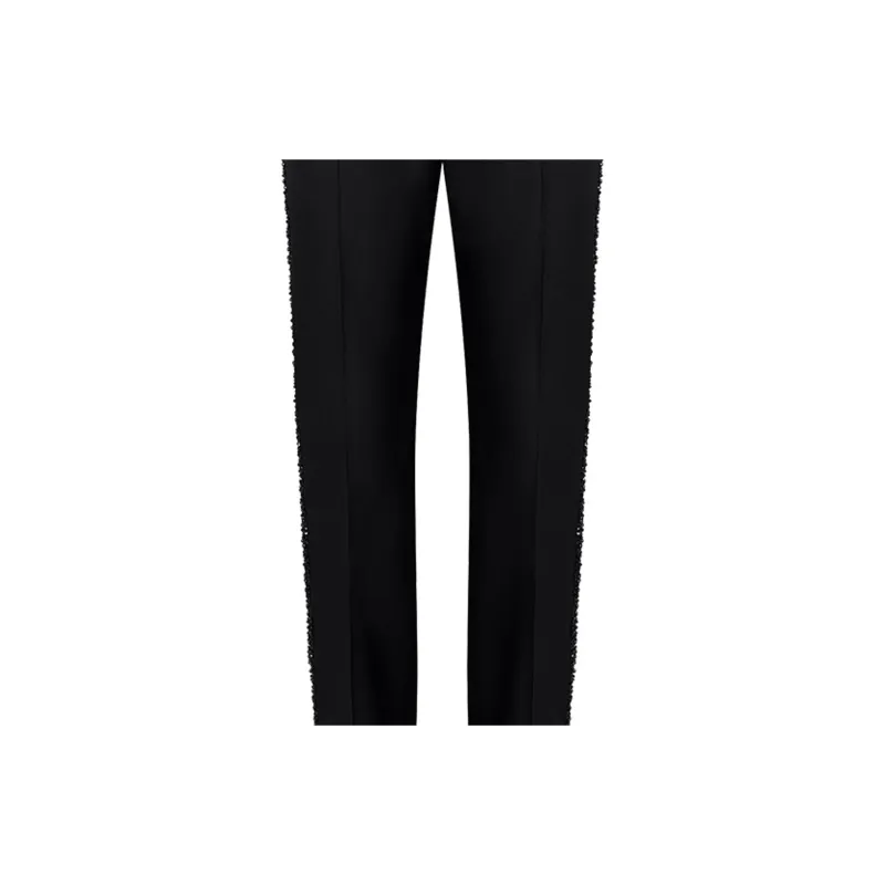 Lv Made To Order Embellished Evening Cigarette Pants-4