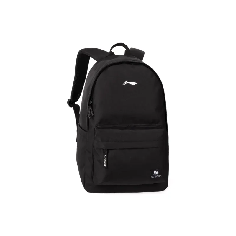 LiNing Polyester Backpack Regular Unisex Black-1