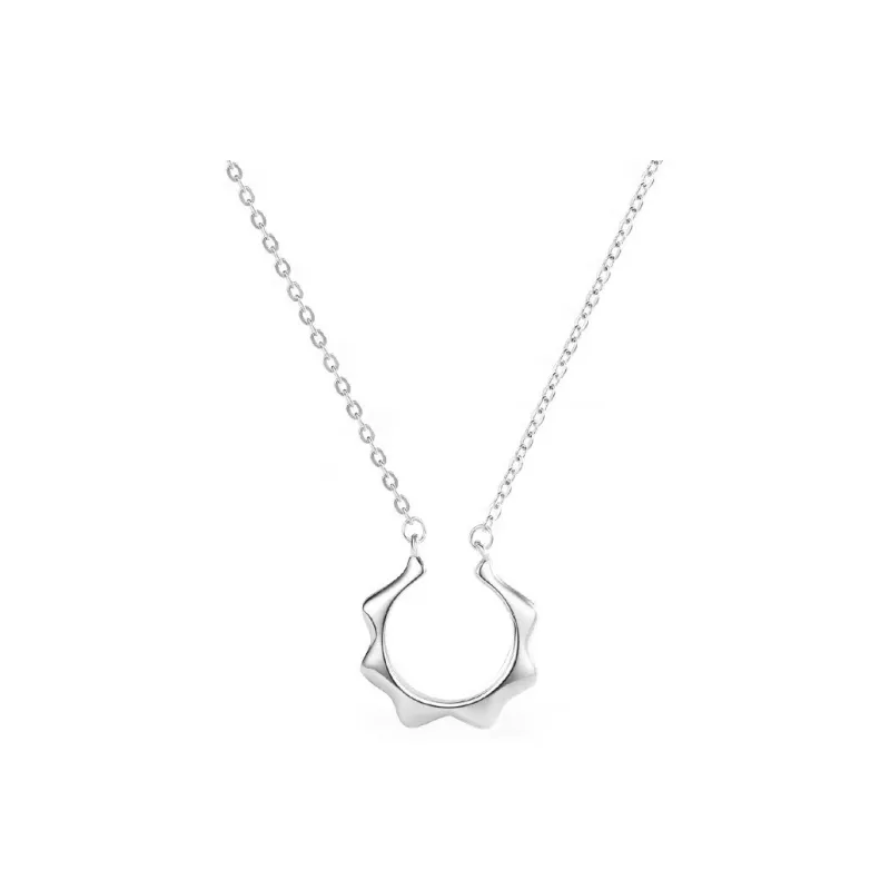 CHINA GOLD S925 Silver Necklaces Unisex-0