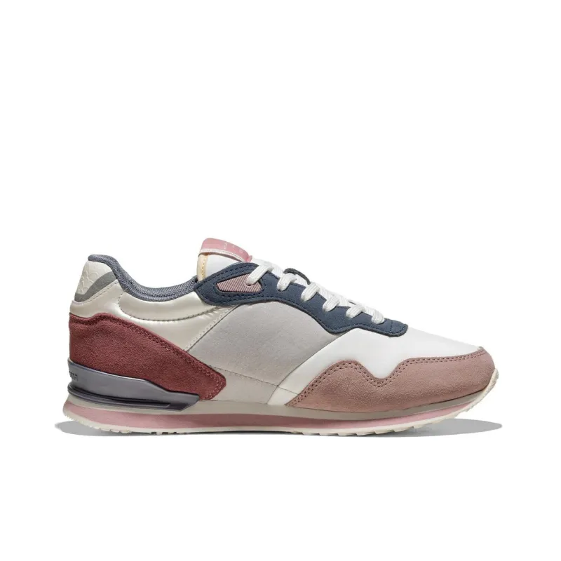 Pepe Jeans Abrasion-Resistant Low-Top Casual Shoes Women's Pink Gray Blue-1