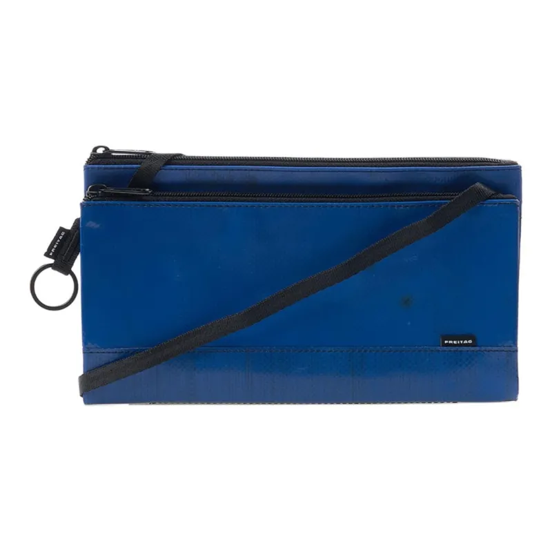 FREITAG Recycled Polyester Shoulder Bag Crossbody Bag Men's Blue-0