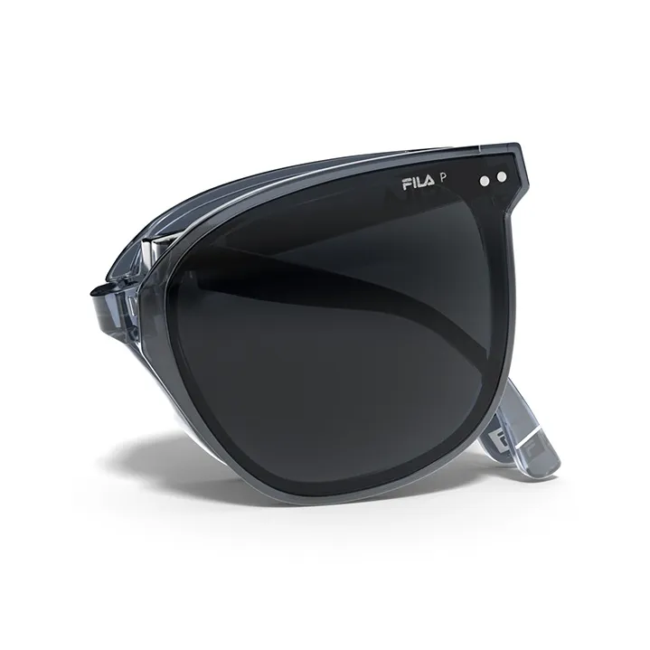 FILA TR/Memory Plastic Square Foldable Sunglasses Unisex-10