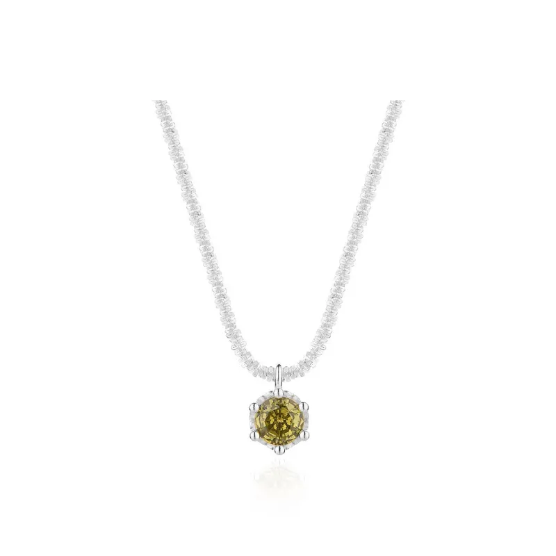 R Z Y S925 Silver Necklaces Women's-0