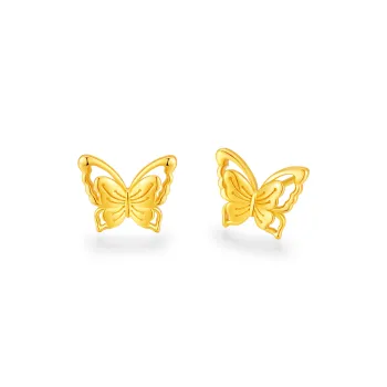 ZSY Silver 925 Stud Earrings Women's Good Luck Box