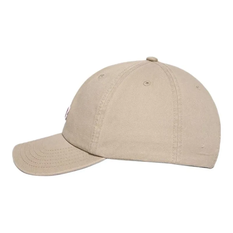 New Balance Cotton Fabric Baseball Caps Unisex Beige Yellow-1