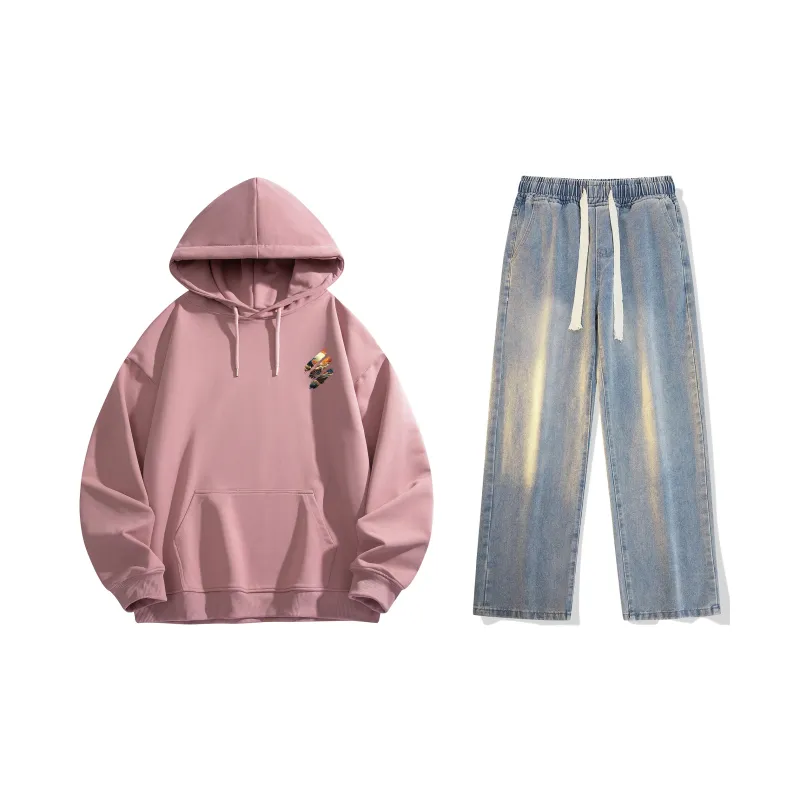 Airwalk Sweatshirt Set Unisex Black-69