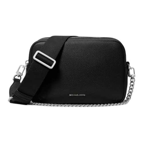 MICHAEL KORS Bryant Cow Leather Shoulder Bag Crossbody Bag Medium Size Women's Black