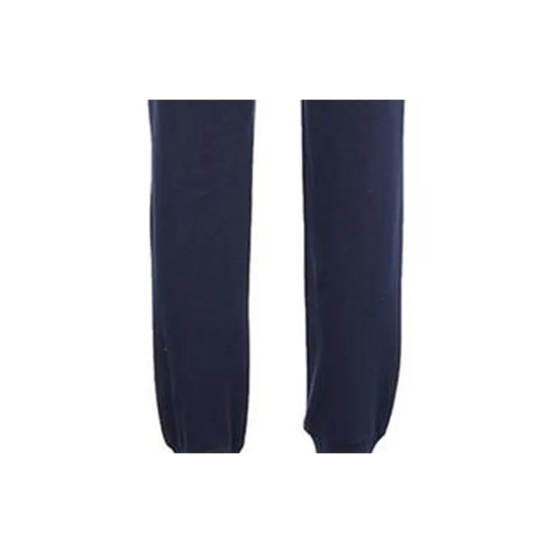 EMPORIO ARMANI EA7 Knitted Sweatpants Women's Blue-4