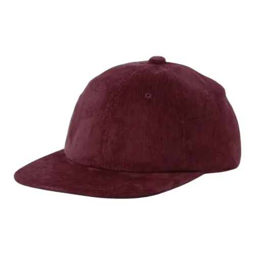 Beams Corduroy Cotton Baseball Caps Men's Red