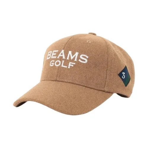 Beams Wool Rayon Baseball Caps Men's Camel